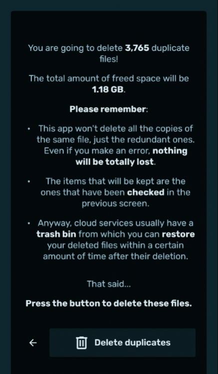 DeDuplicate云盘清理app软件