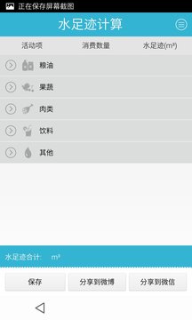 水足迹计算器