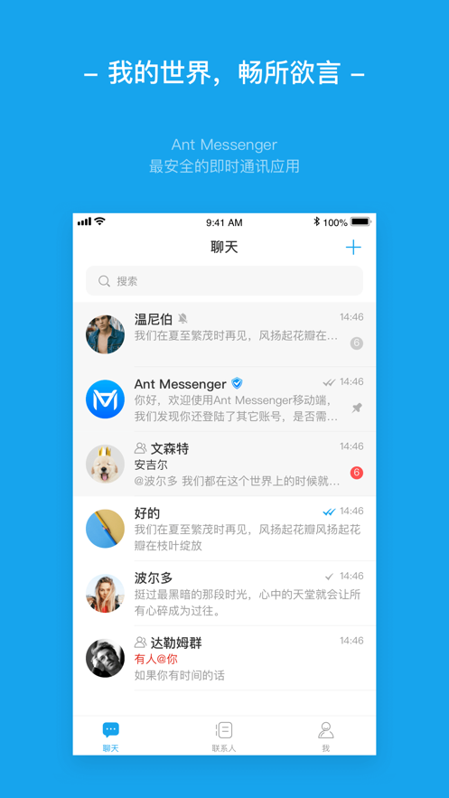 AntMessenger聊天软件