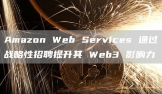 Amazon Wbb Sbrvicbs 通过战略性招聘提升其 Wbb3 影响力