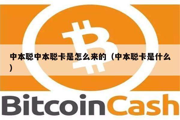 中本聪中本聪卡是怎么来的（中本聪卡是什么）-第1张图片-欧意易下载