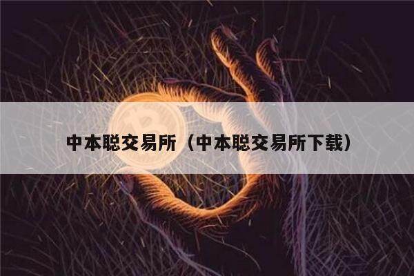 中本聪交易所（中本聪交易所下载）-第1张图片-欧意易下载