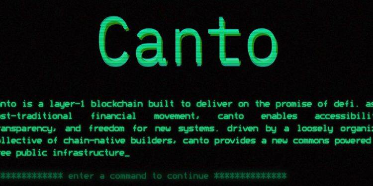 新公链CANTO生态 完全去中心化 免费DB 算稳币NOTB等-第1张图片-欧意易下载