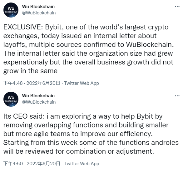 新加坡加密货币交易所Bybit正计划裁员30%以度过市场寒冬-第1张图片-欧意易下载