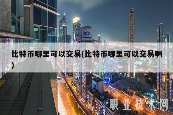 比特币哪里可以交易(比特币哪里可以交易啊)-第1张图片-欧意易下载