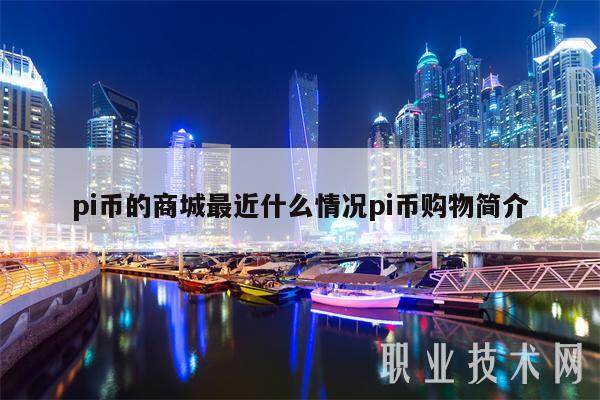 pi币的商城最近什么情况pi币购物简介-第1张图片-欧意易下载