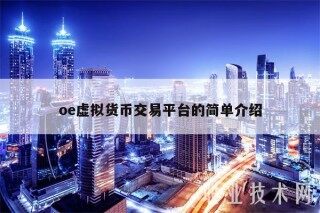 ob虚拟货币交易平台的简单介绍