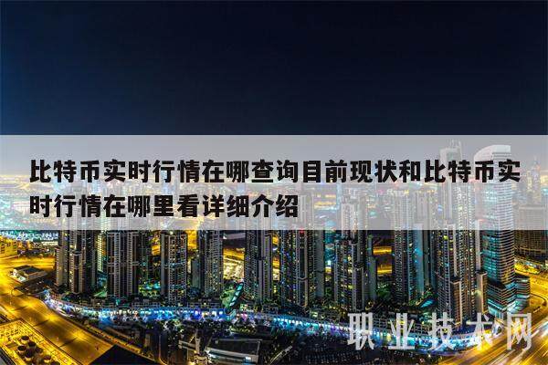 比特币实时行情在哪查询目前现状和比特币实时行情在哪里看详细介绍-第1张图片-欧意易下载